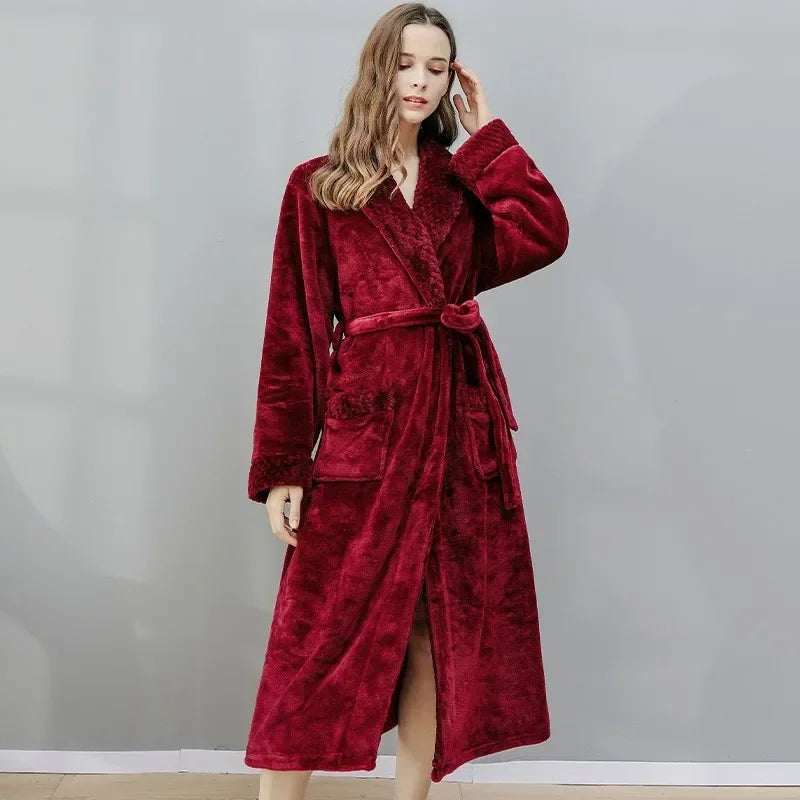 Floroux | Peignoir de douche moelleux et robe de nuit