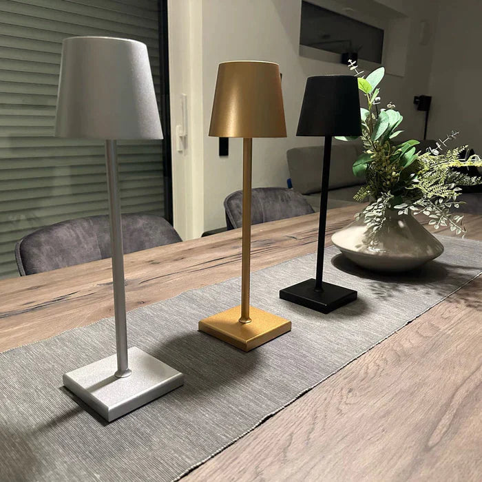 LuméaLuxe – Lampe de Bureau LED Sans Fil avec Recharge