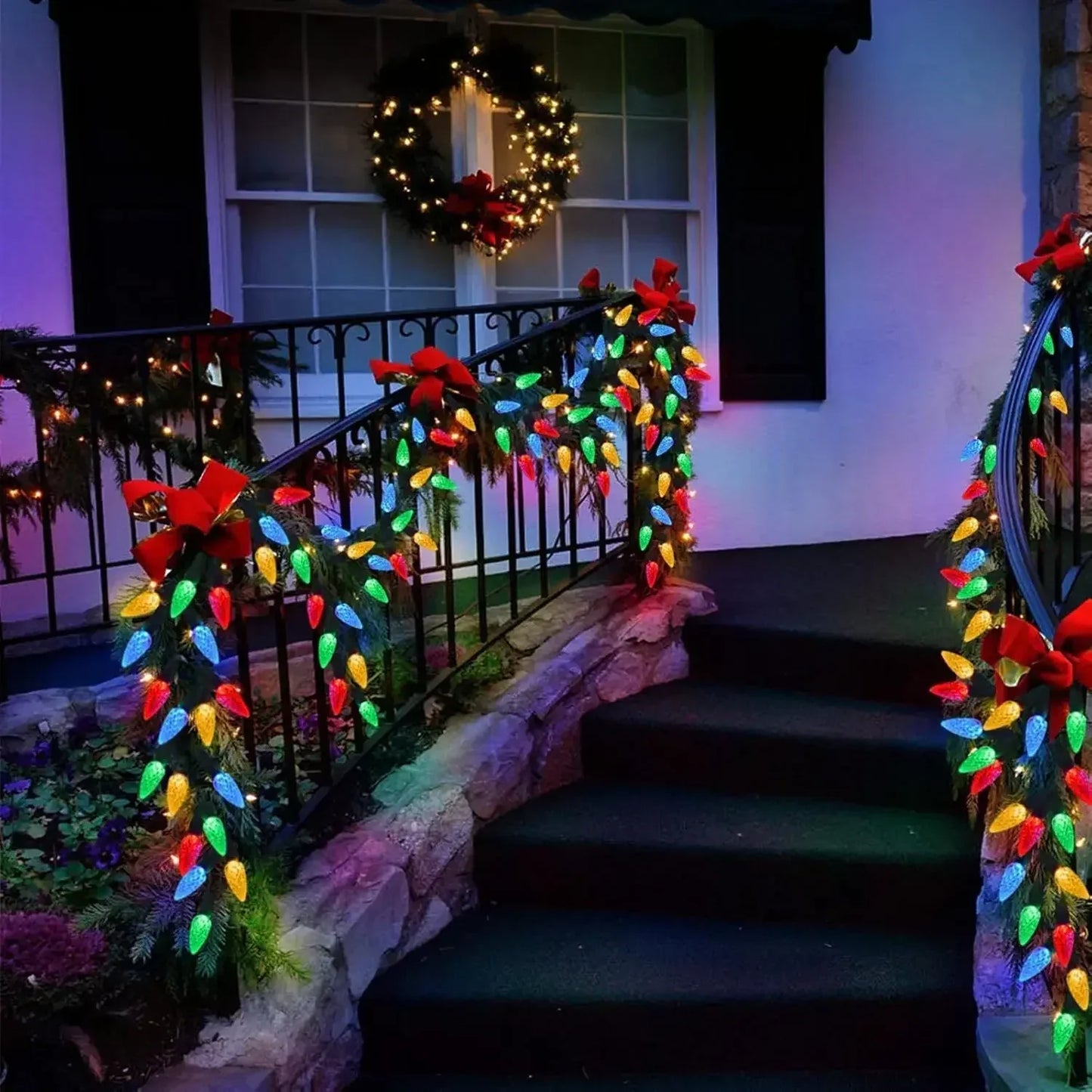 BerryGlow Lights - Éclairage de jardin festif solaire