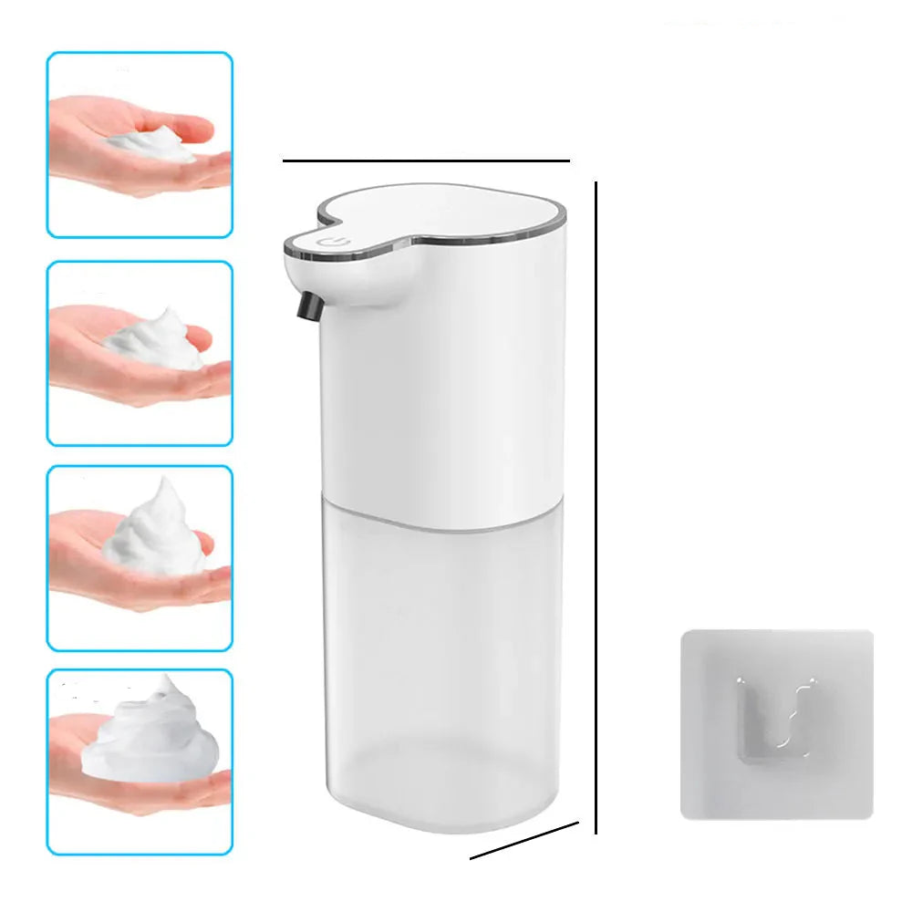 Distributeur de savon automatique sans contact Luna - Mousse intelligente, rechargeable par USB