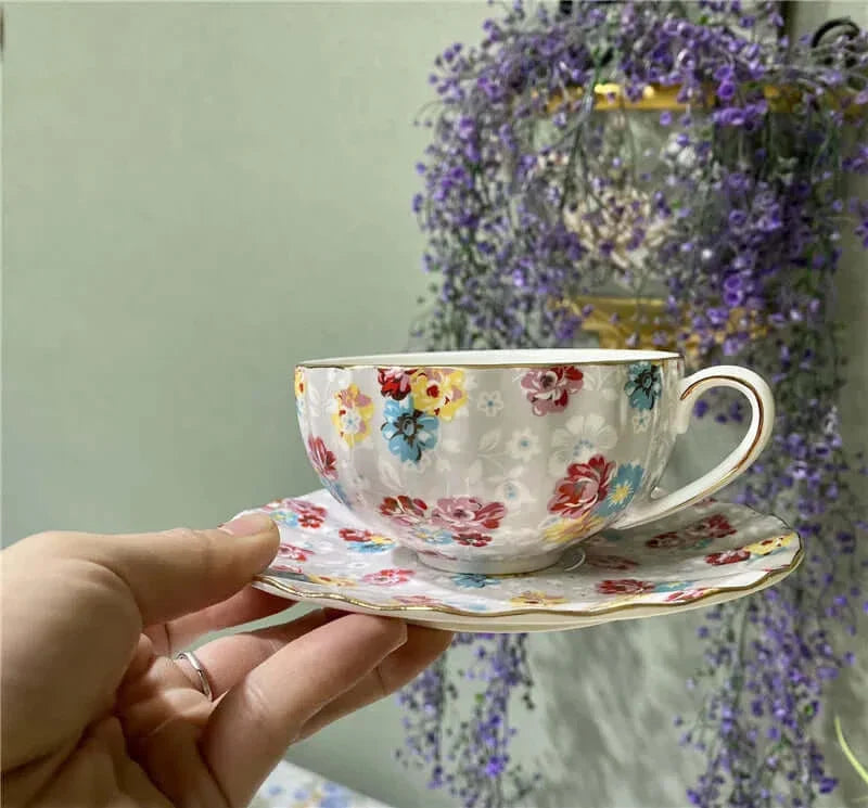 Tasse à café en porcelaine Bone China élégante - Design luxueux et unique