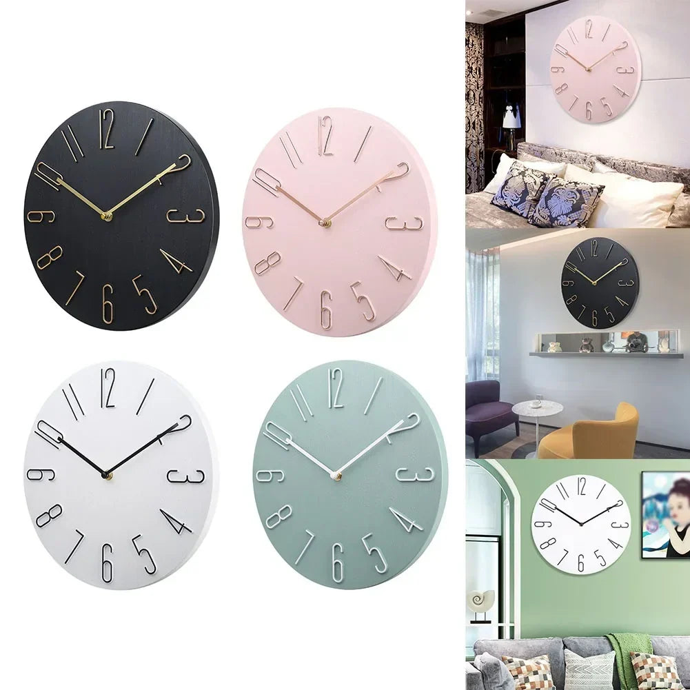 Floroux | Horloge murale simple et minimale