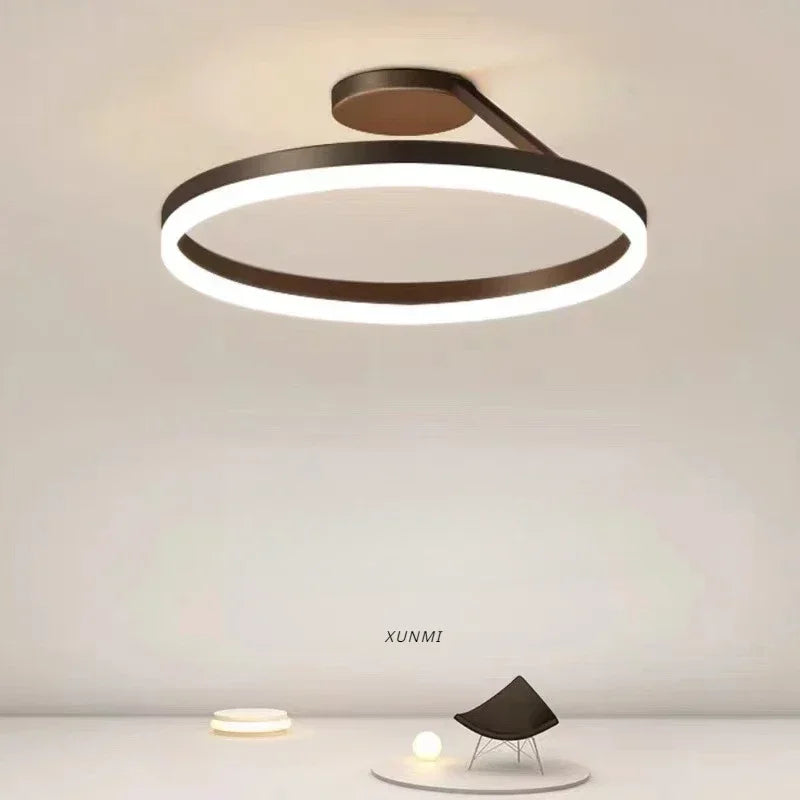 NordLumi – Plafonnier LED Anneau Romantique pour Chambre