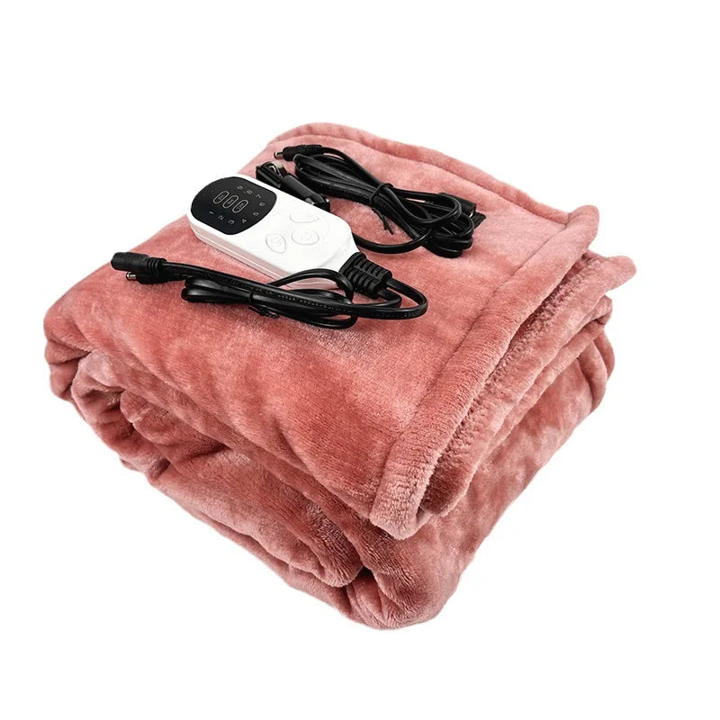 ChauffRider – Plaid Chauffant pour Voiture avec Minuterie et 9 Niveaux de Chaleur