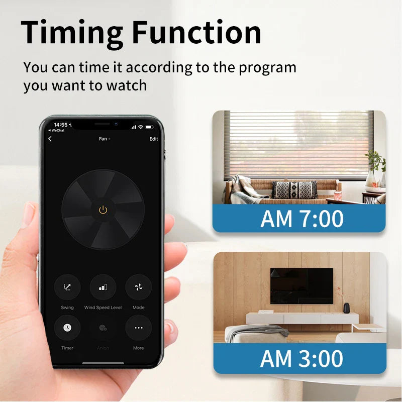 Télécommande d'appareil IR sans fil Tuya Smart - Contrôle WiFi via les applications SmartLife Google Alexa