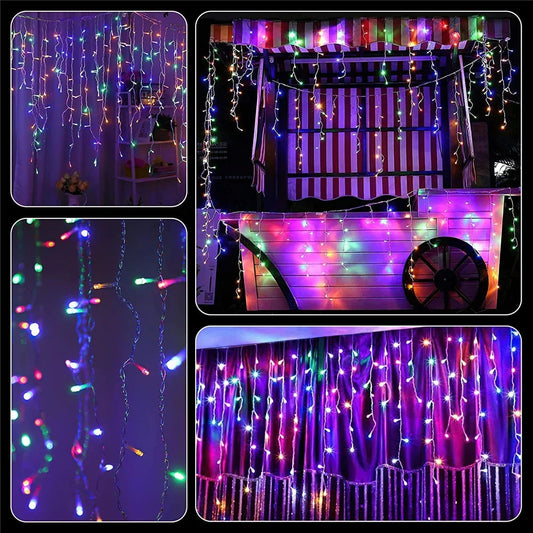EnchantedGlow - Lumières Solaires Magiques en Guirlande pour l'Extérieur