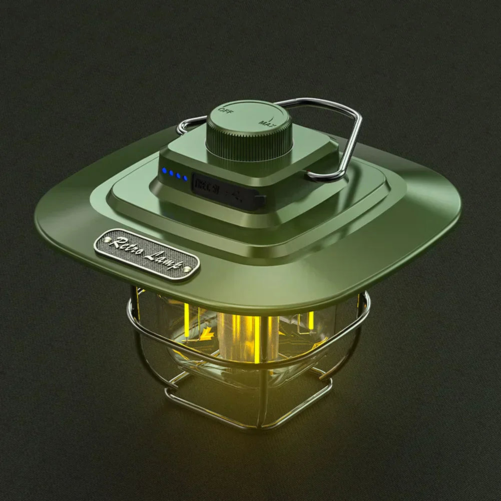 RetroLuxe - Lampe extérieure vintage pour des moments d'aventure