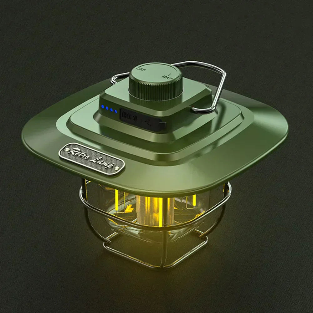 Floroux Lampe de camping LED rechargeable