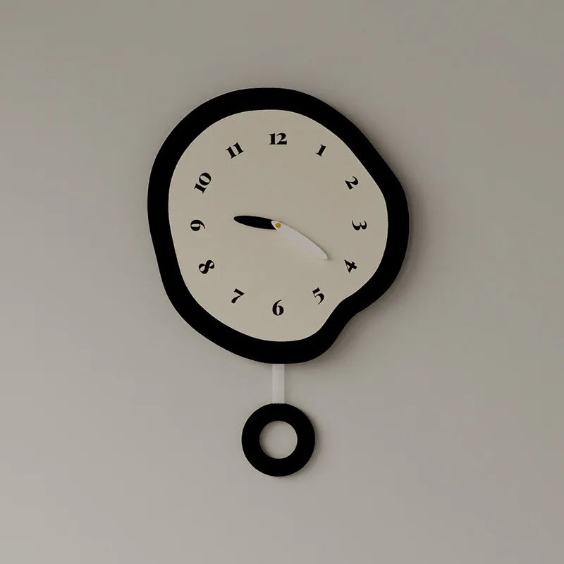 NordicClock – Élégante horloge murale scandinave