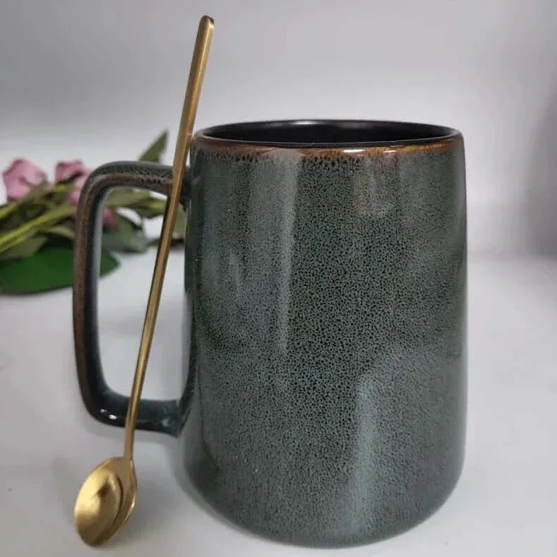 700ml Très grande tasse en céramique contemporaine