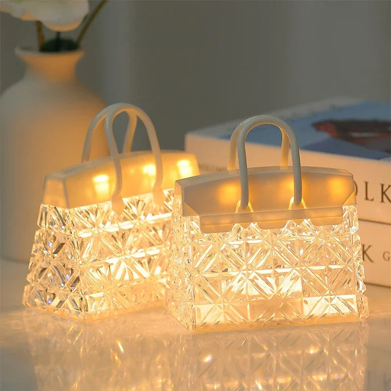 LumiSac - Lampe LED en Acrylique pour Décoration et Cadeau