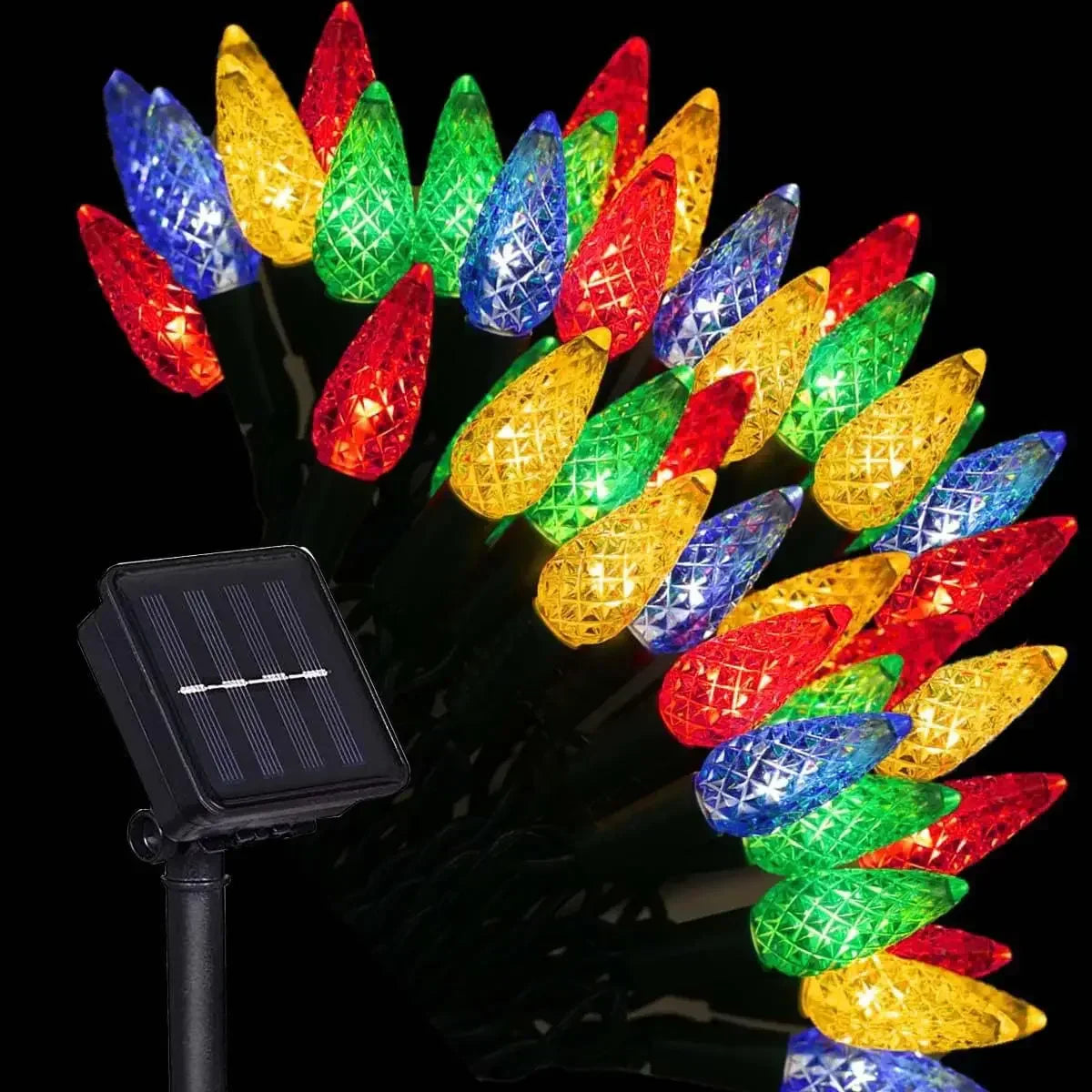 BerryGlow Lights - Éclairage de jardin festif solaire