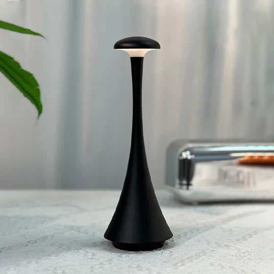 LumiMush – Lampe de Table LED Tactile Réglable pour Chambre et Hôtel