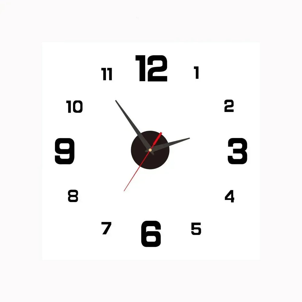 Floroux Horloges murales SilentTime - Design classique et élégant