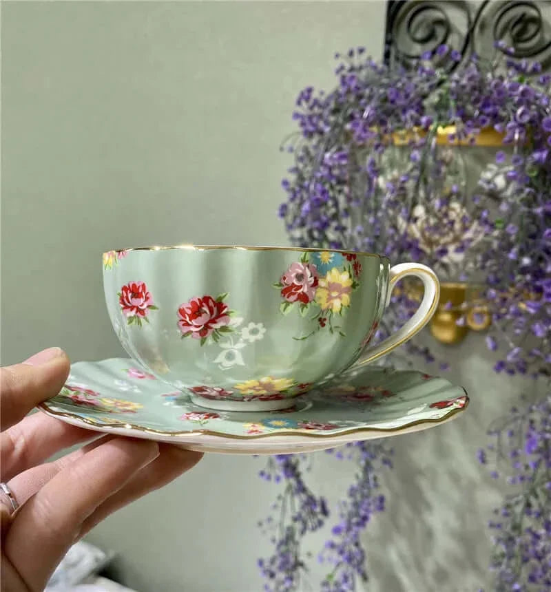 Tasse à café en porcelaine Bone China élégante - Design luxueux et unique
