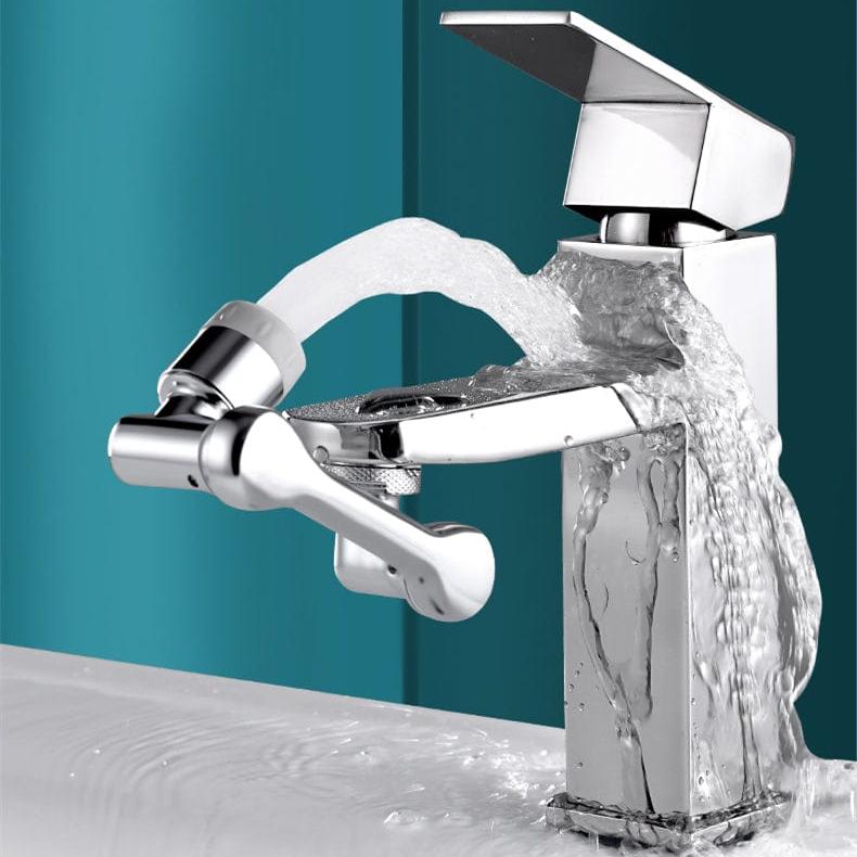 Extension de robinet tournante pour un nettoyage facile