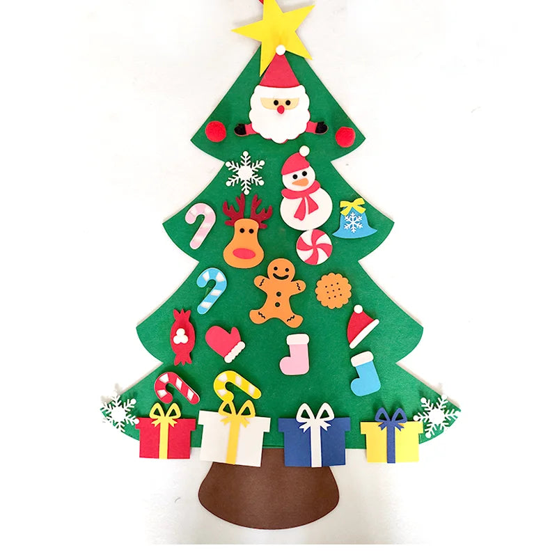 Arbre de Noël en Feutre Créatif – R rendez ces Fêtes Spéciales