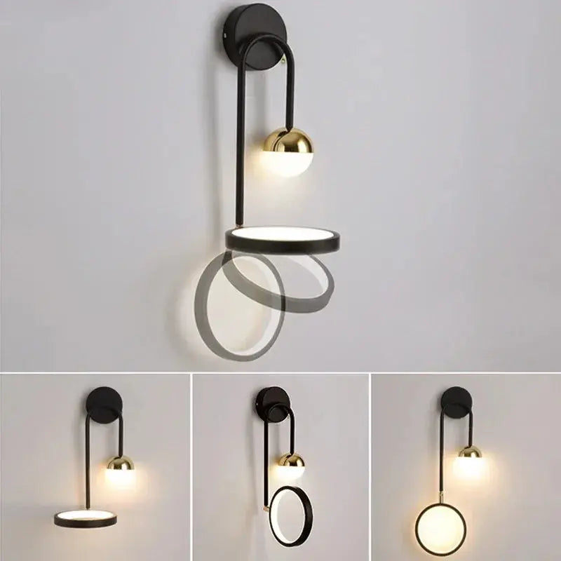 ÉclaiRetro - Applique Murale Minimaliste Rétro