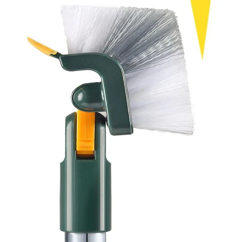DualClean - Brosse de nettoyage innovante avec tête rotative