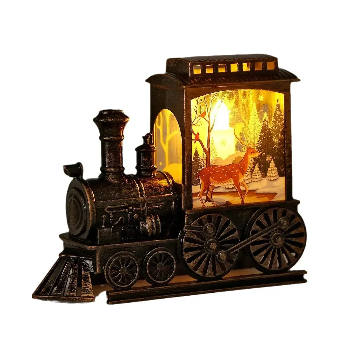 Lampe de Train Nostalgique – Éclairage Rétro