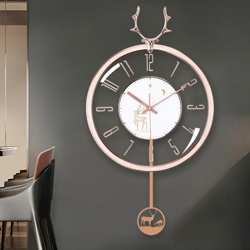 Horloge LuxeNord - Horloge Murale Silencieuse et Élégante