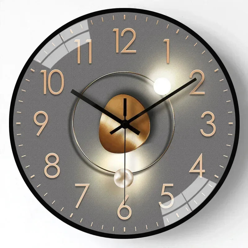 Floroux Horloges murales SilentTime - Design classique et élégant