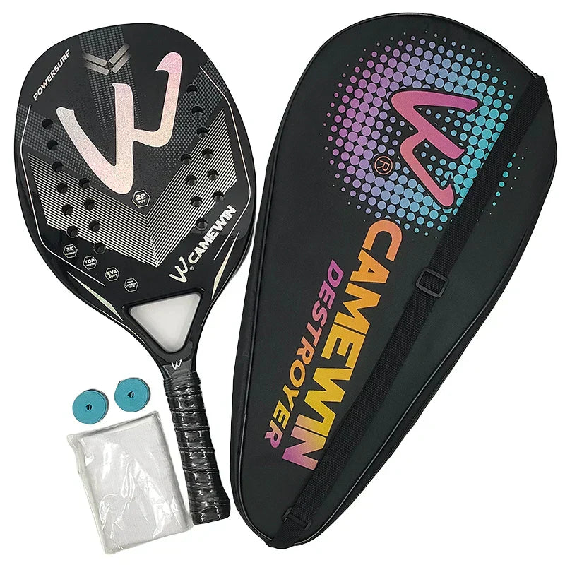 ProCarbo Grip – Raquette de beach tennis en carbone 3K