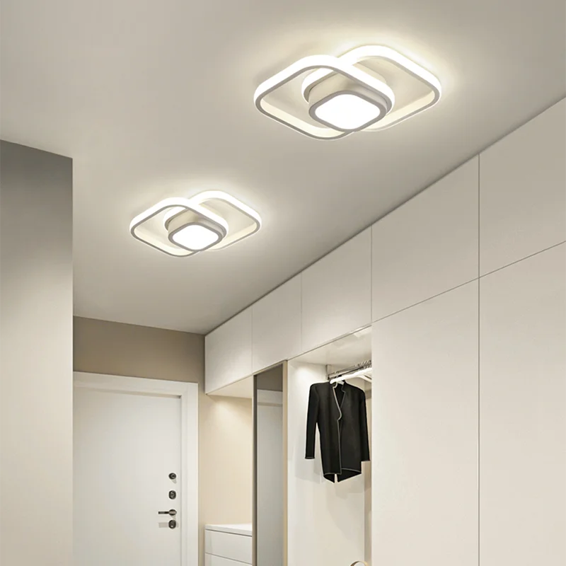 LumièreClair – Plafonnier LED Moderne pour Couloirs et Entrées