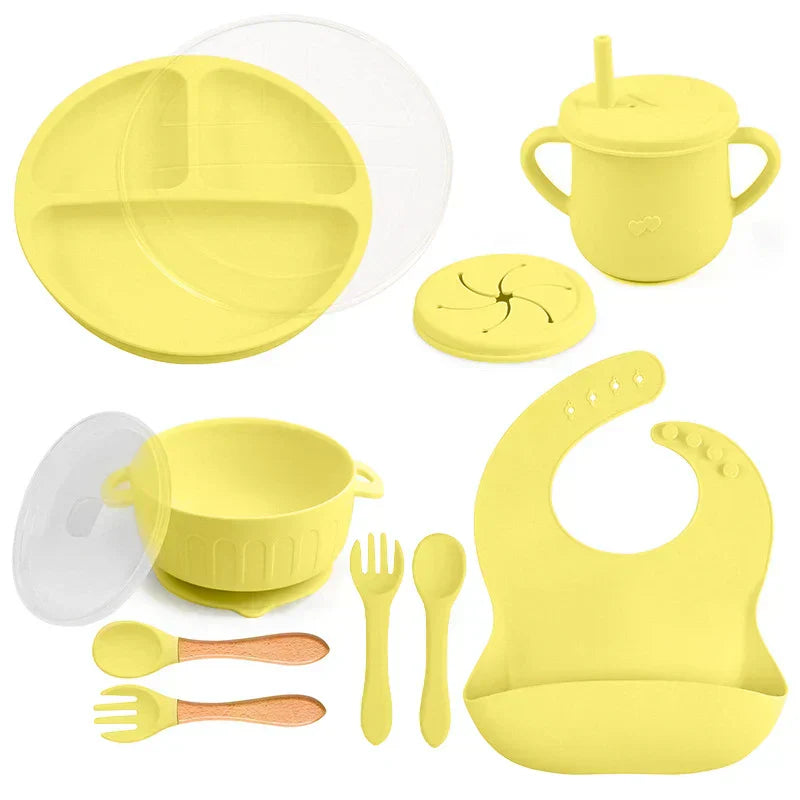 BabyCare Set - Ensemble de vaisselle pour enfants 10 pièces sans BPA