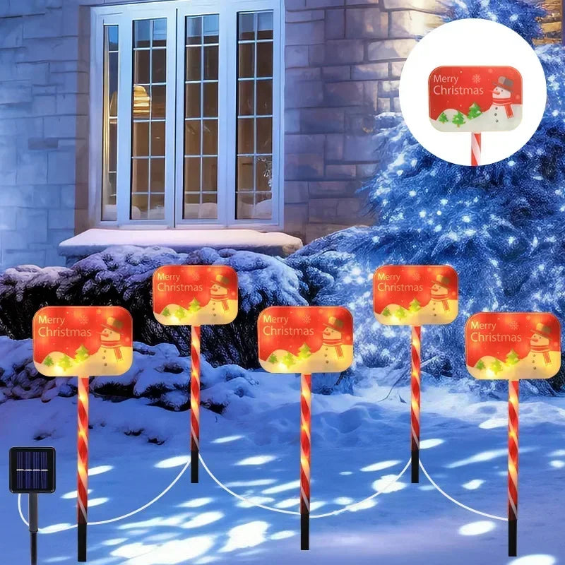 FeteHivernale – Lampes de jardin étanches pour Noël