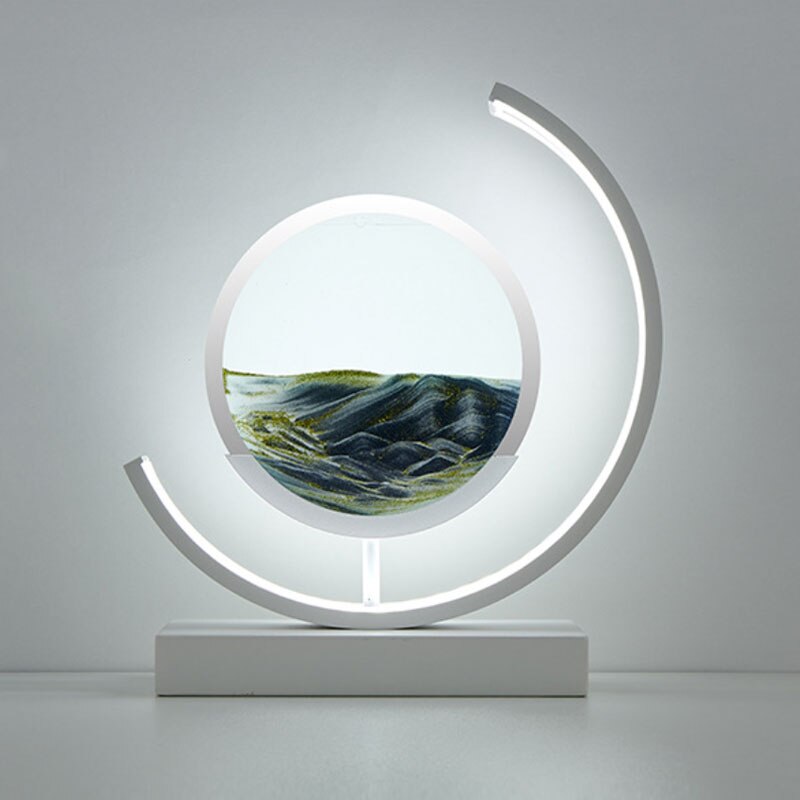 3D-LED-Lampe "Sables du Temps"
