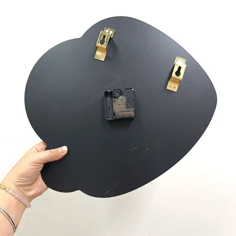 CreamWind Horloge – Horloge mural moderne et élégante avec LED