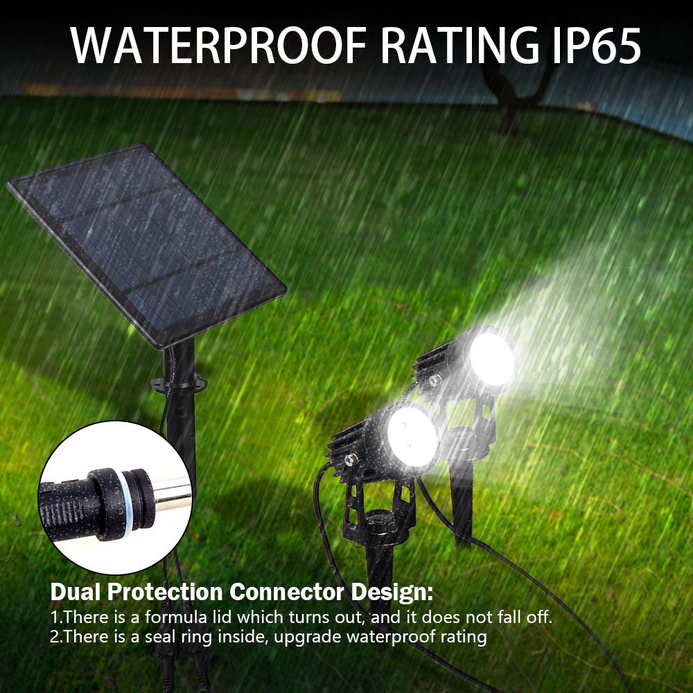 Projecteur solaire étanche IP65 à LED solaire