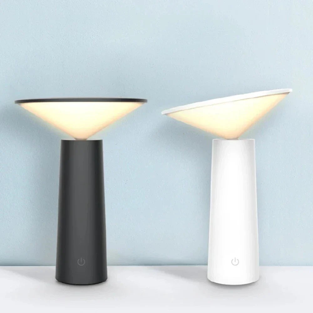 ÉclatTouch - Lampe de Table Tactile avec Télécommande et Recharge USB