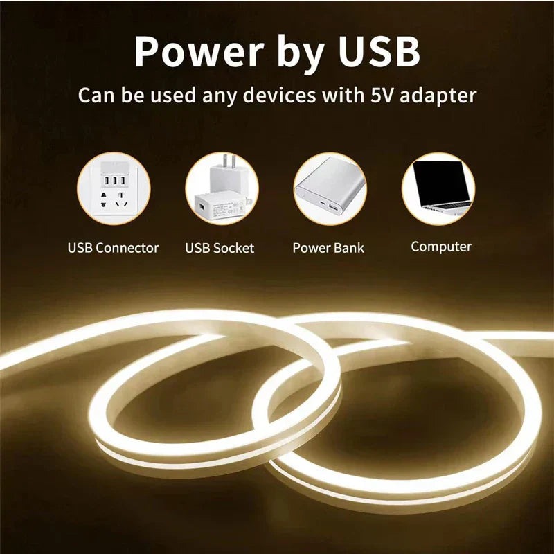 DesignTod™ Bande lumineuse à capteur tactile USB (Adhésif inclus)
