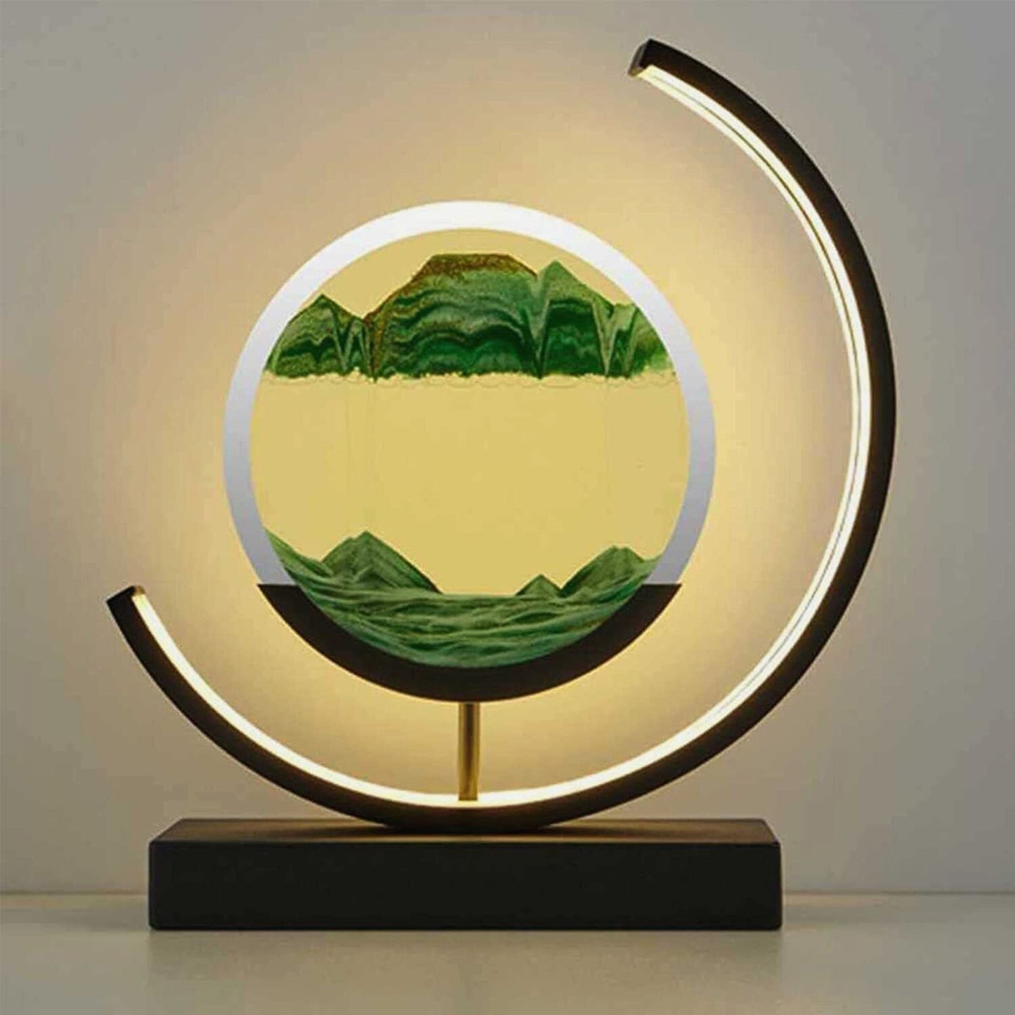 3D-LED-Lampe "Sables du Temps"