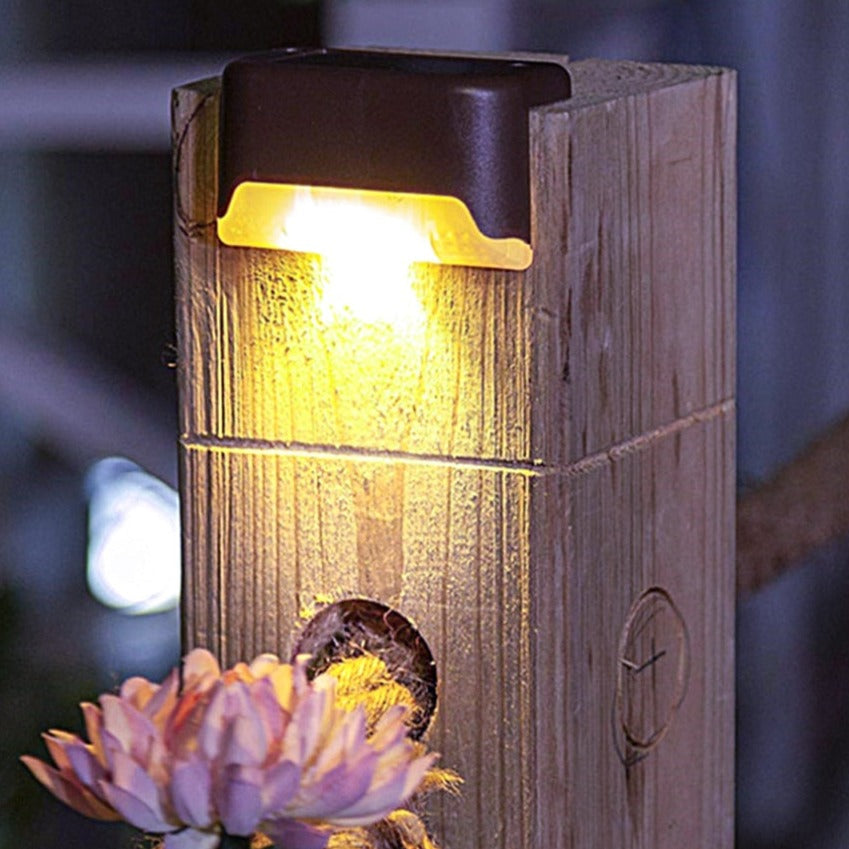 Floroux | Lampe solaire étanche pour escaliers