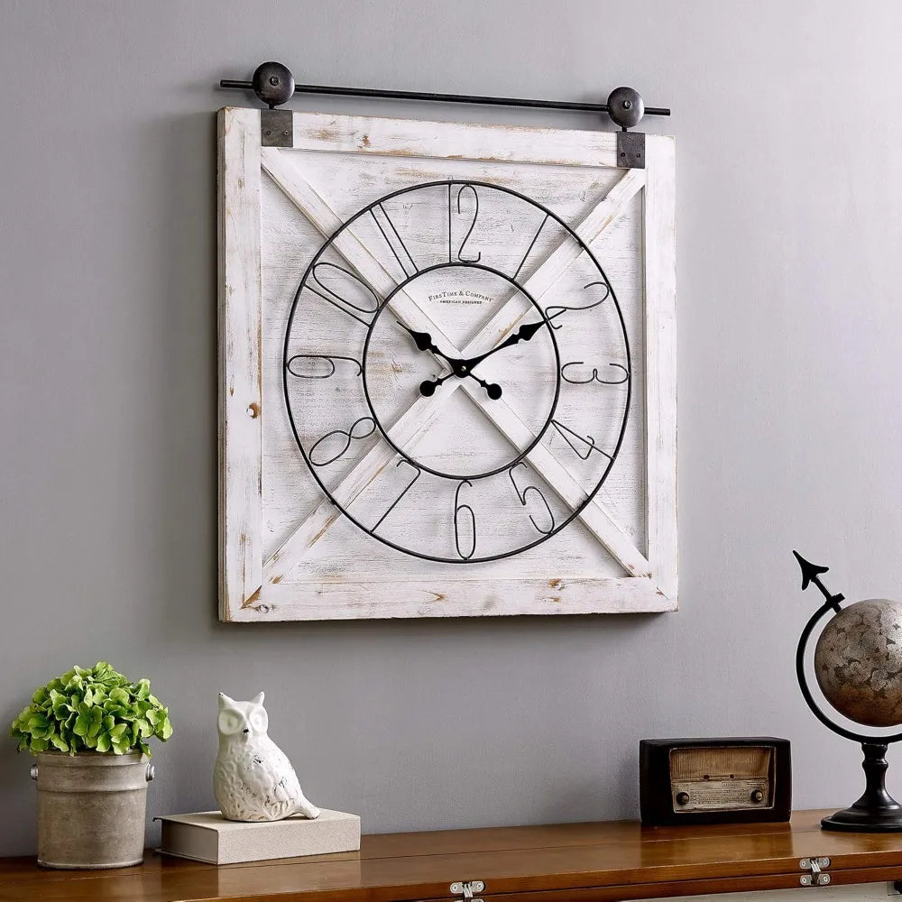 RusticClock – Horloge décorative pour la maison