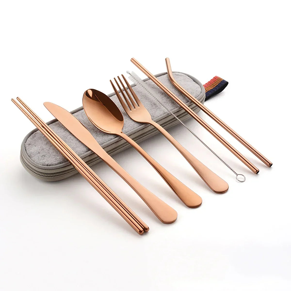 Floroux | Ensemble de couverts portable