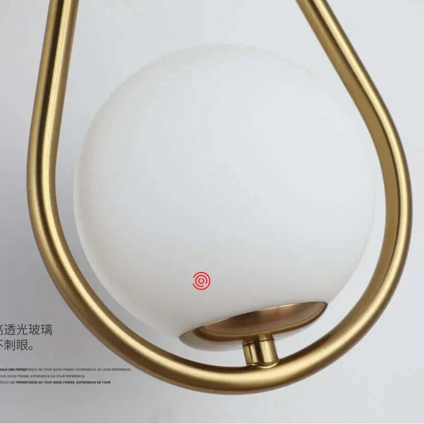 Appliquer Luxueux Verre Boule Applique