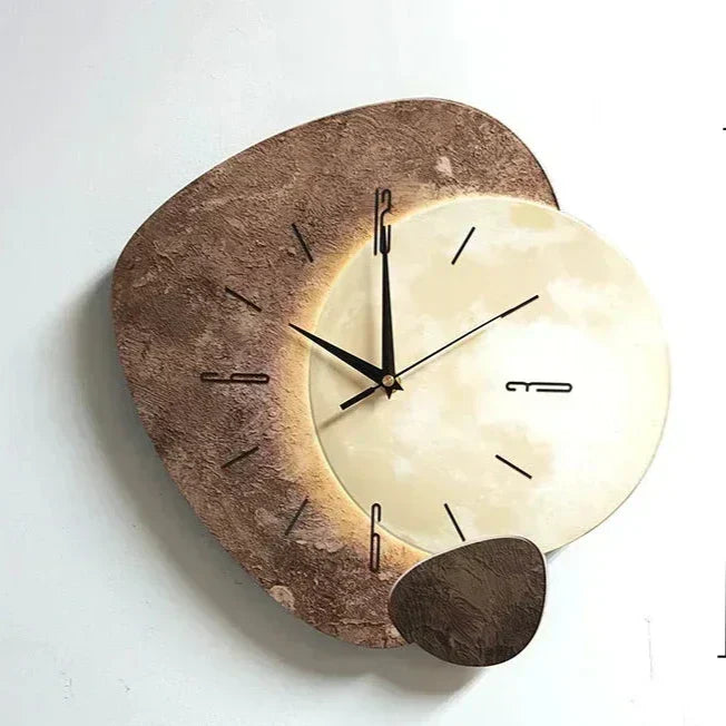 Floroux - Horloge murale élégante et apaisante