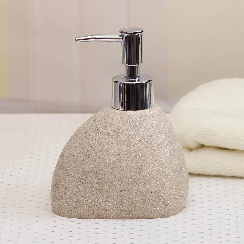 Accessoires de salle de bain en terrazzo multicolores