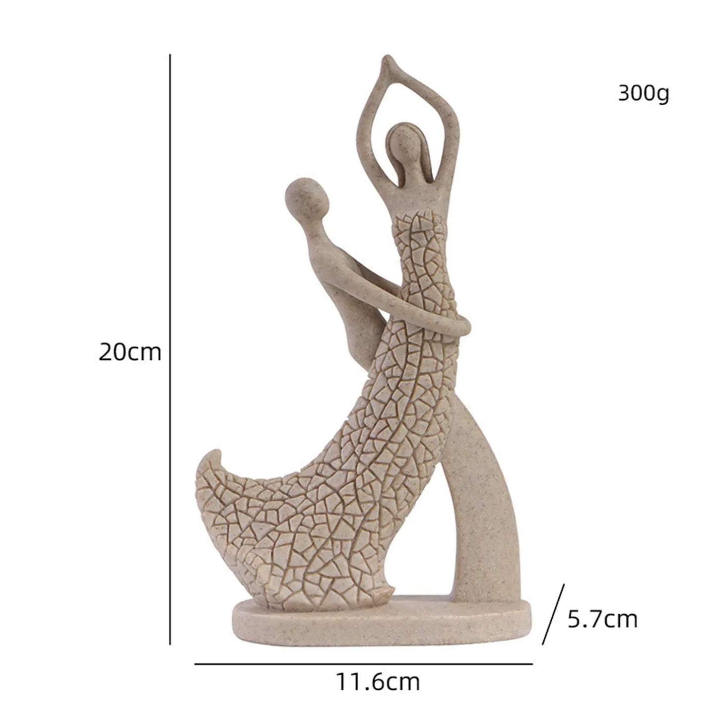 Figurine de couple Statue Sculpture
