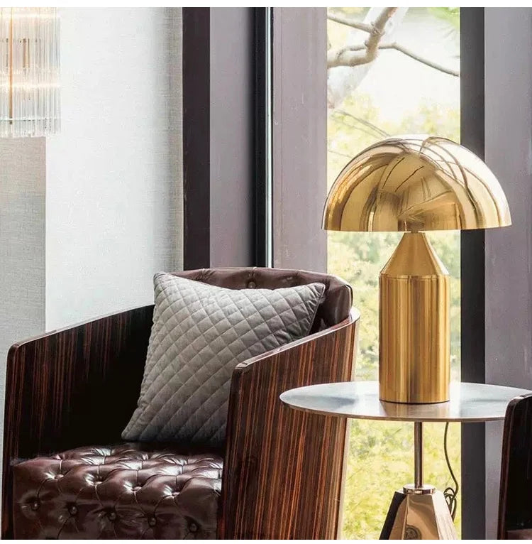 Lampe de table rétro élégante à LED - Sans fil et rechargeable