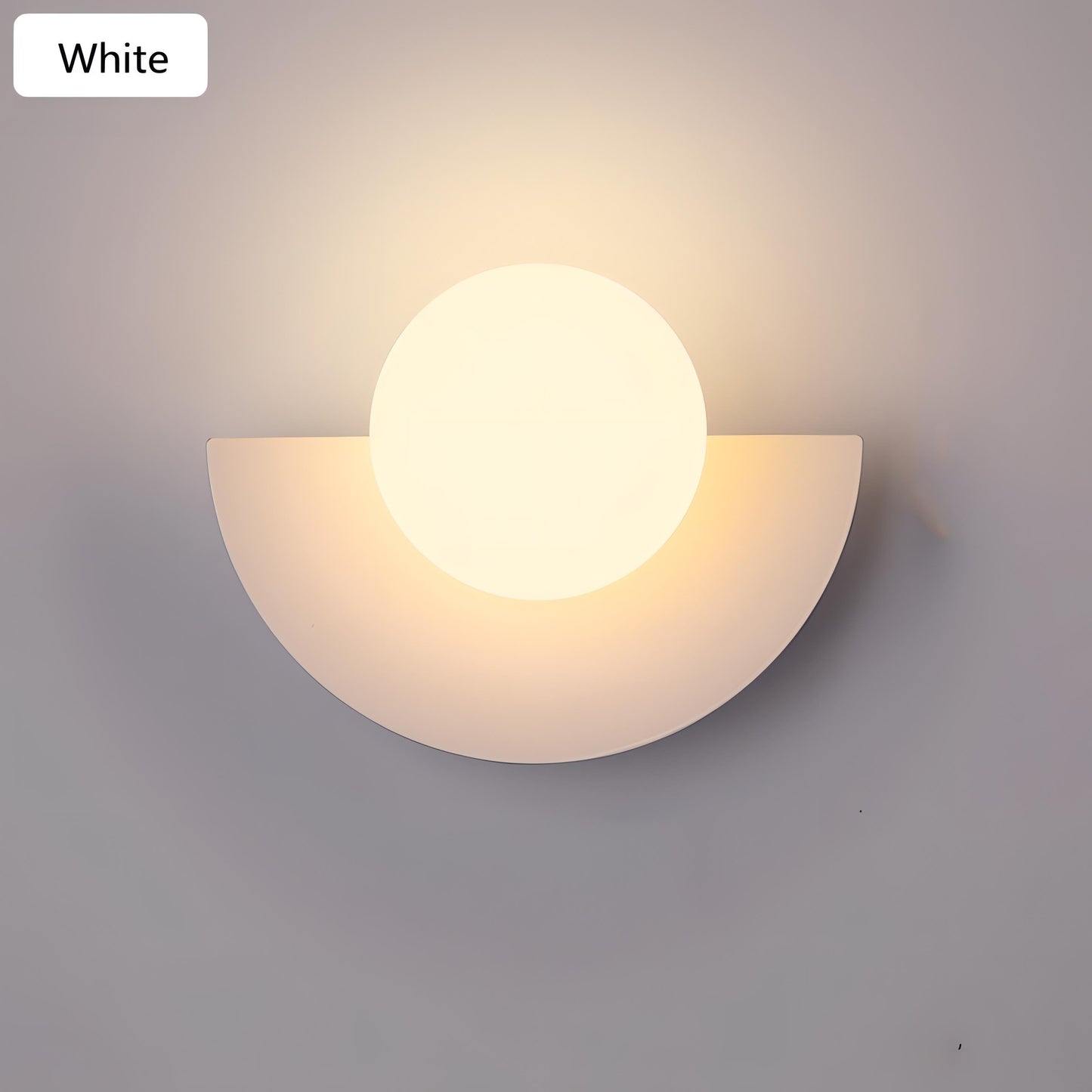 Floroux Half-Circle Wall Sconce Nordic | Modern Design | LED Lighting | Energy Saving