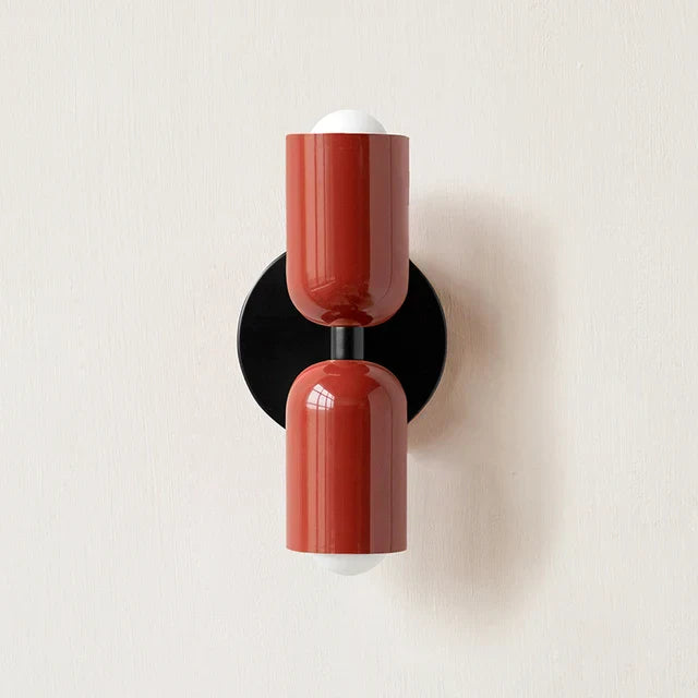 Applique murale double tête nordique minimaliste