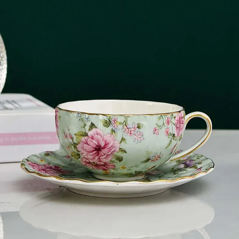 Tasse à café en porcelaine Bone China élégante - Design luxueux et unique