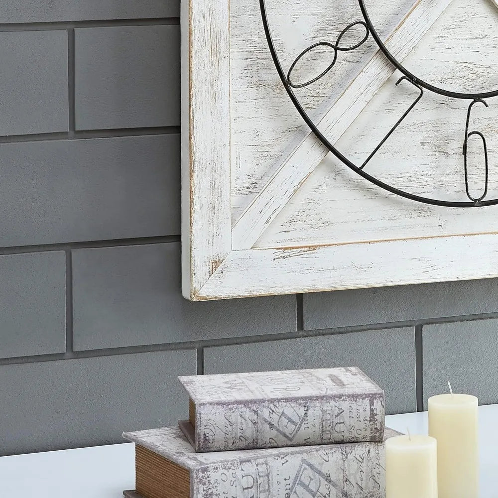RusticClock – Horloge décorative pour la maison