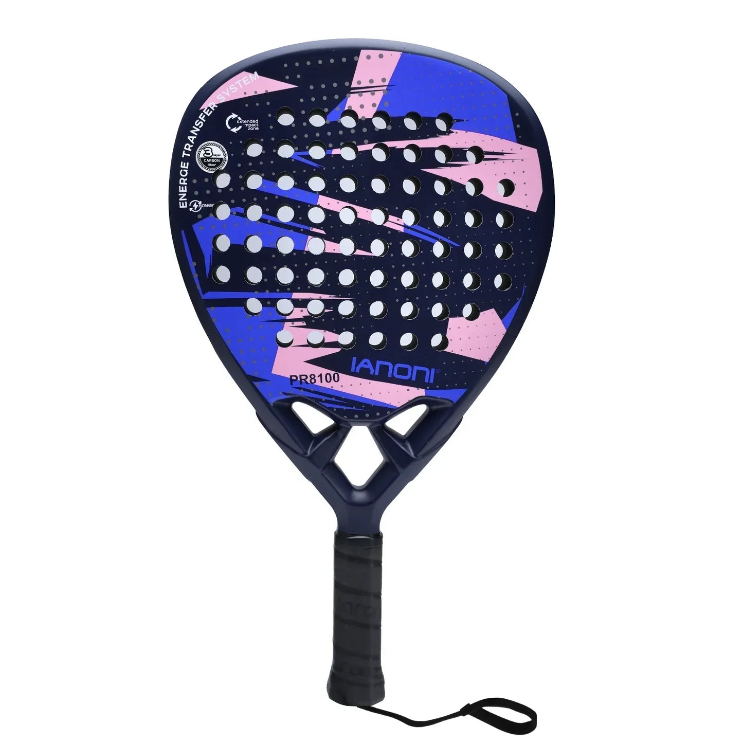 PadelProFlex Padelracket – Luxe Carbone Raquette pour Performances Inégalées