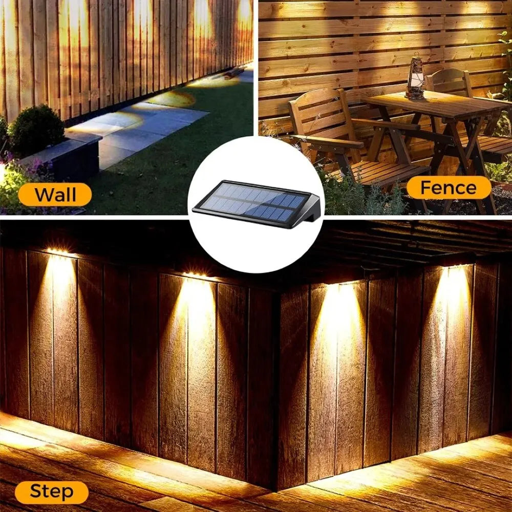 Floroux Solar Accent Lights 2-Piece Set | Outdoor Lighting | Energy Efficient | Decorative Light for Garden & Terrace